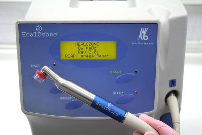 Dental ozone. Healozone, along with other ozone therapy systems, provides improved healing in less time